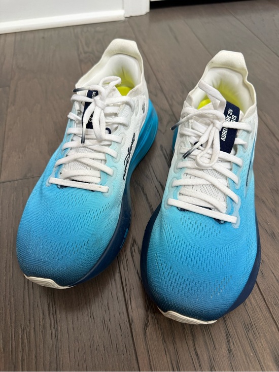 Brooks Other - runDisney Brooks Men's Blue White Gradient Athletic Running Shoes Adrenaline 25